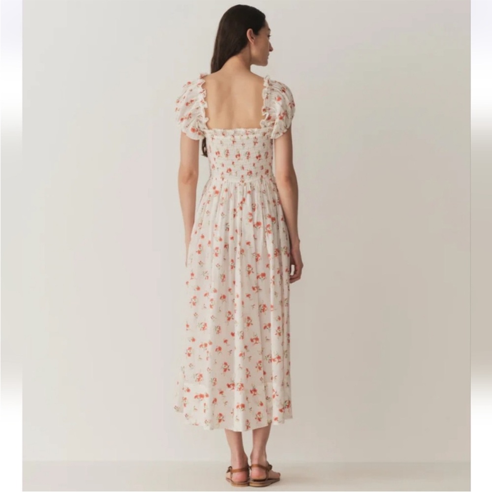 DÔEN Stanza Maxi Dress Sweet Abelia ASO Kylie Jenner Sz XS cotton silk Cottage - Picture 6 of 7